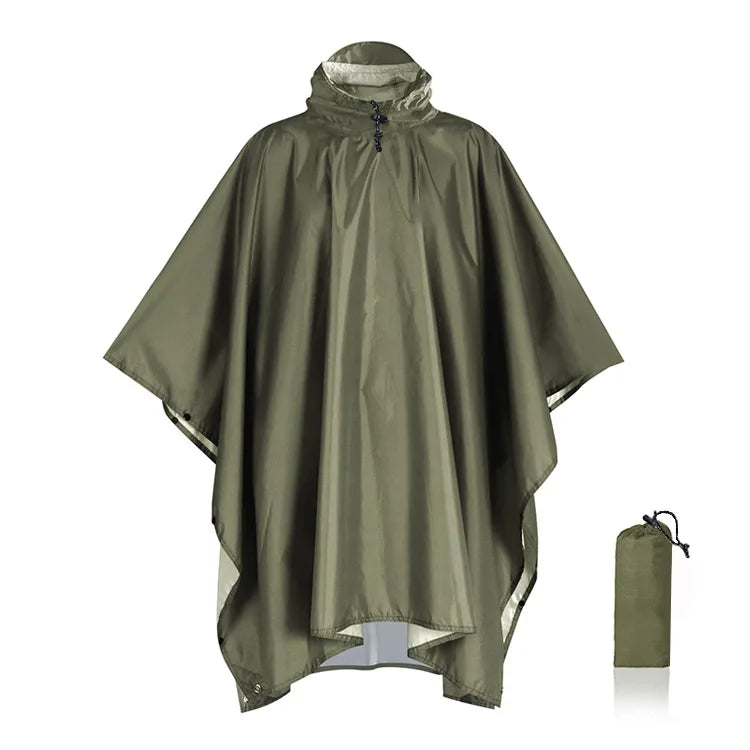 3 in 1 Waterproof Military Rain Poncho