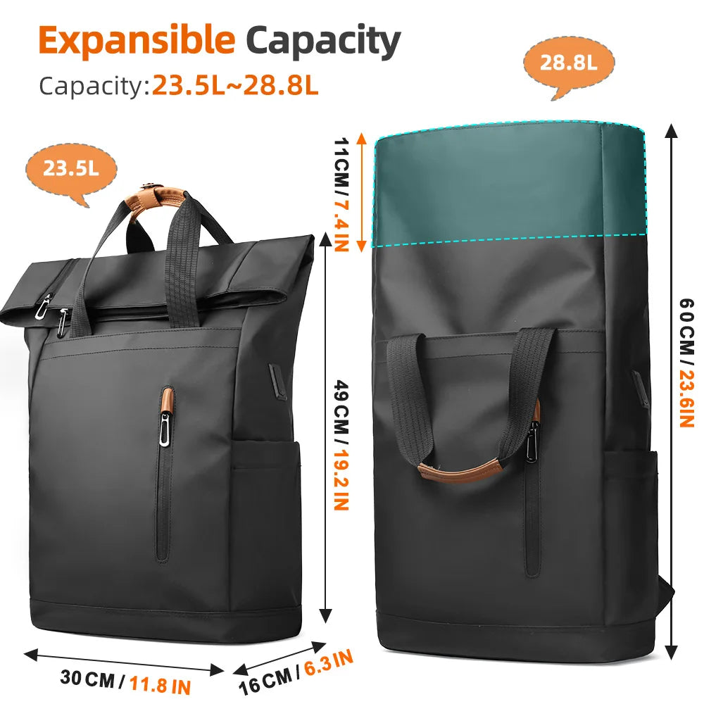 Commuter Rolltop With USB Port