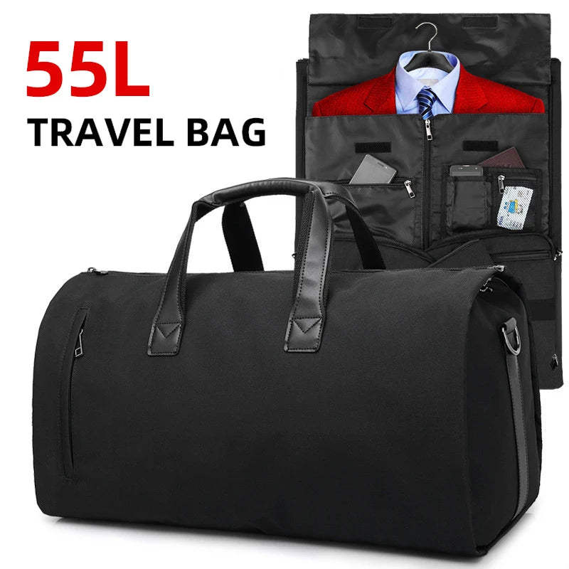 Weekend Duffle Bag with Shoe Compartment