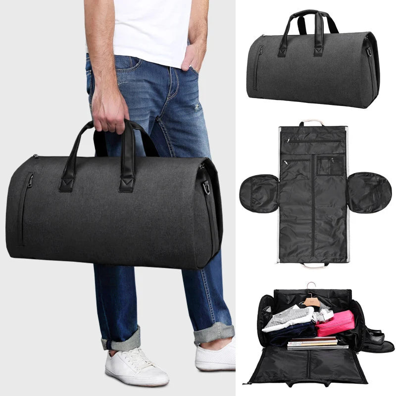 Weekend Duffle Bag with Shoe Compartment