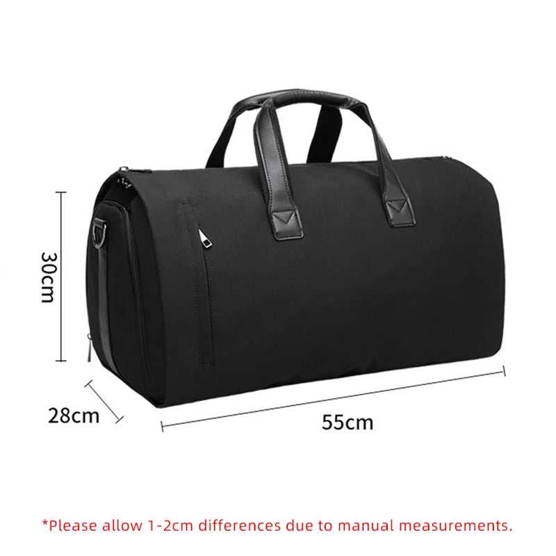 Weekend Duffle Bag with Shoe Compartment