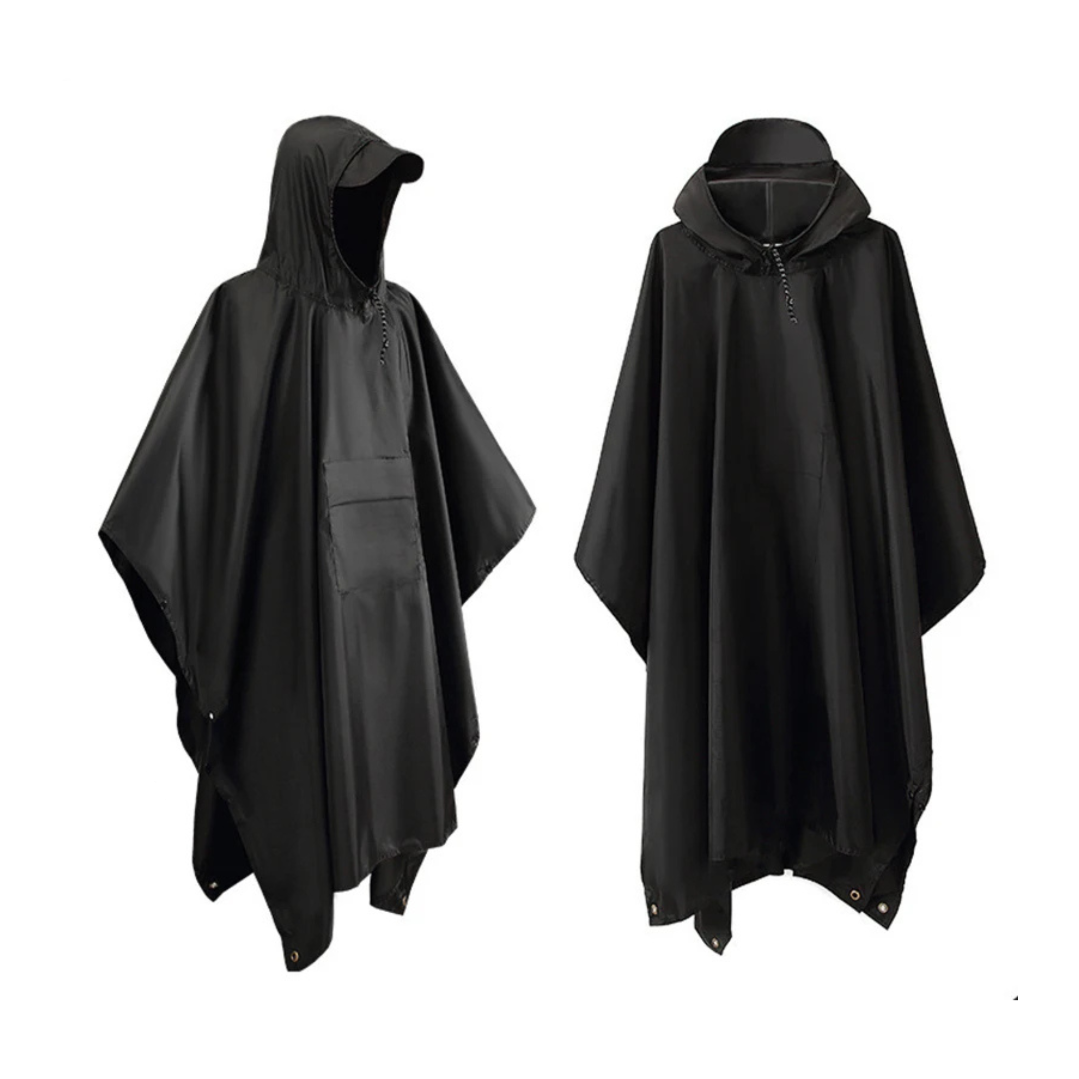 3 in 1 Waterproof Military Rain Poncho